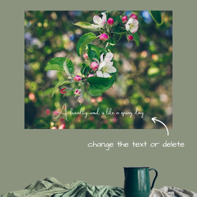 Poster Fleur de pomme (Créateur téléchargé)