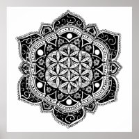 Fleur de vie Mandala