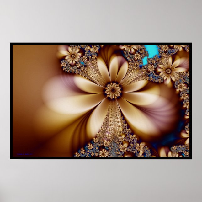 Poster Fleur d'or. (Devant)