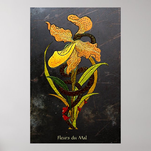Poster Fleur du mal (Devant)