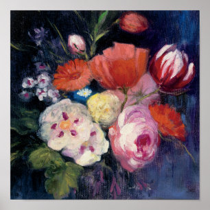 Poster Fleur fraîche de ressort de coupe