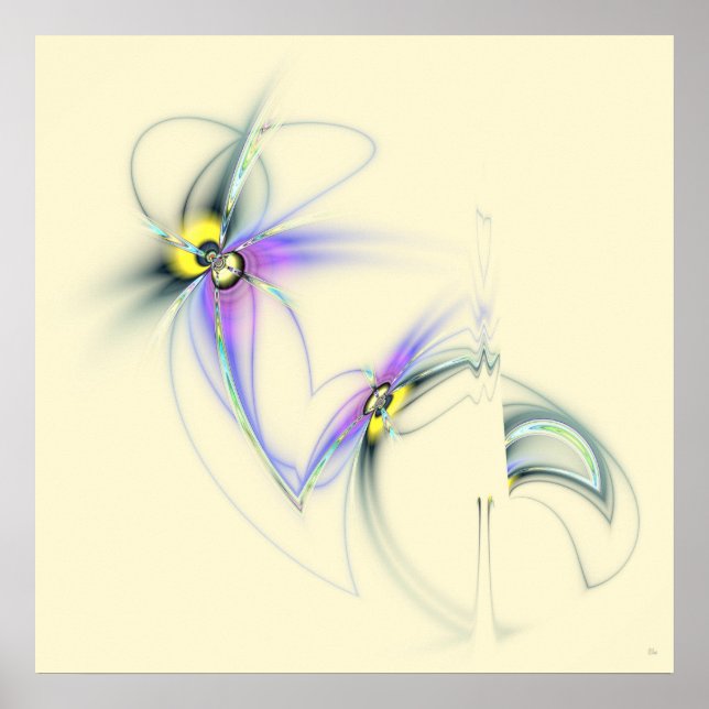 Poster Fleur Passion (Devant)