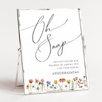 Fleur sauvage coloré | Oh Snap Hashtag