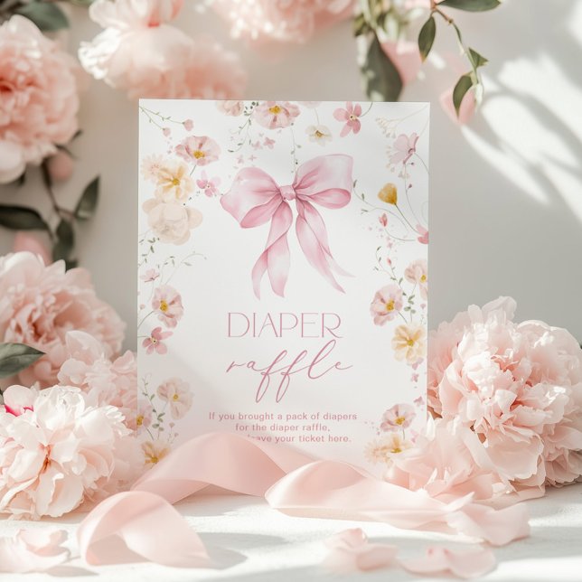 Poster Fleur sauvage de plongeur rose (Créateur téléchargé)