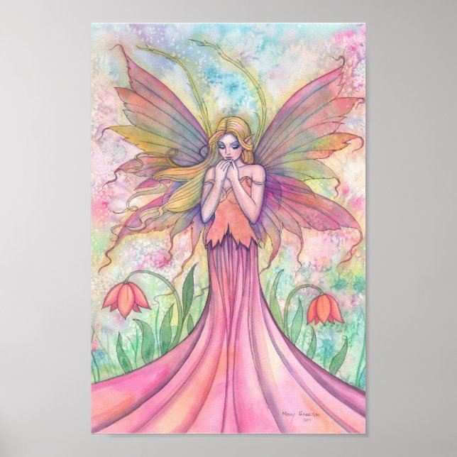 Poster fleur sauvage Fairy Imprimer (Devant)