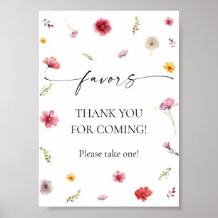 Poster Fleur Sauvage Favor