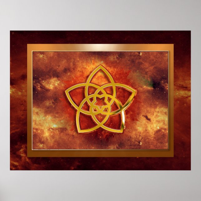 Poster Fleur Vénus (Devant)