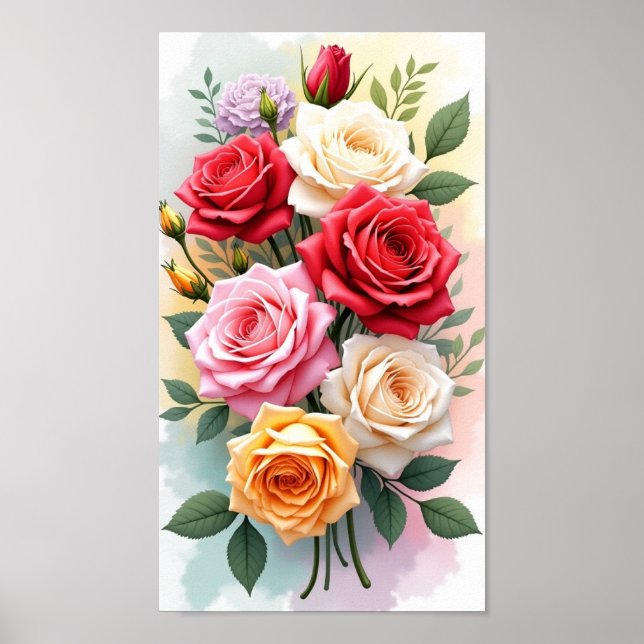 Poster Fleurs (Devant)