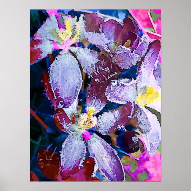 POSTER FLEURS (Devant)