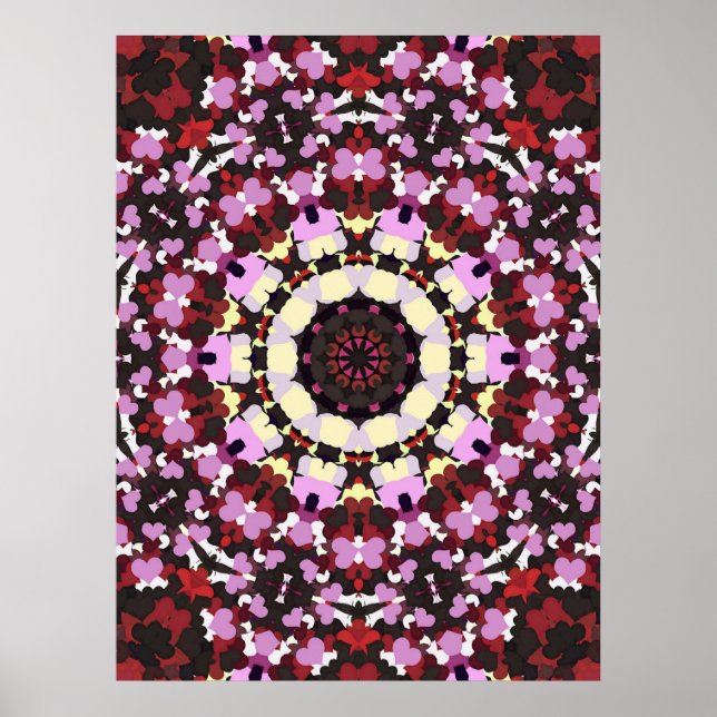 POSTER FLEURS (Devant)