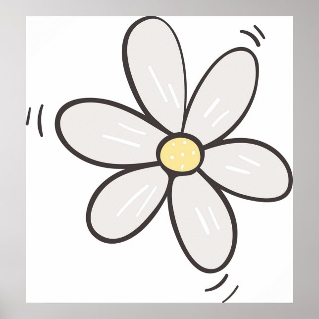 POSTER FLEURS (Devant)