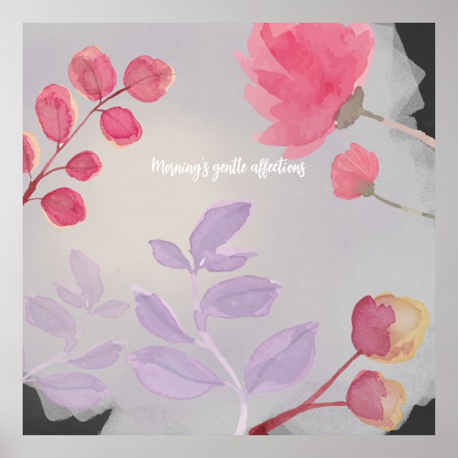 Poster Fleurs (Devant)