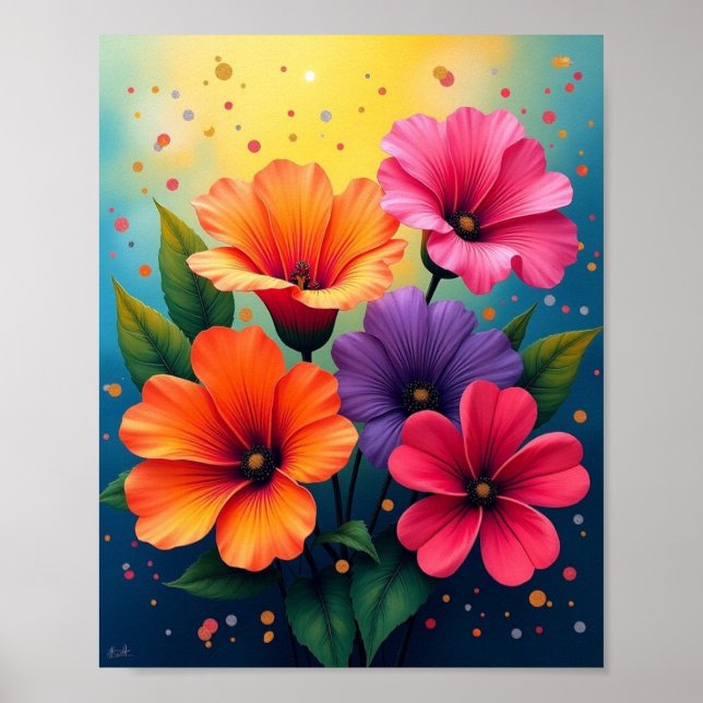 Poster Fleurs (Devant)