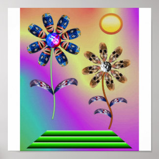 Poster Fleurs