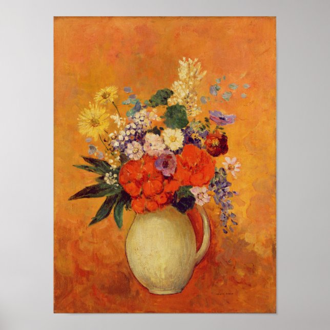 Poster Fleurs, 1910 (Devant)