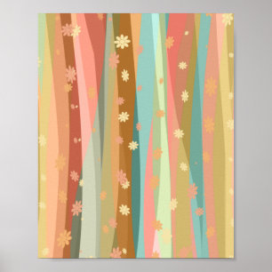 Poster Fleurs calmes et relaxantes
