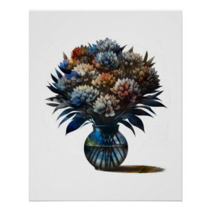 Poster Fleurs dans Vase