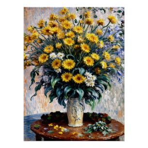 Poster Fleurs d'artichauts de Jérusalem