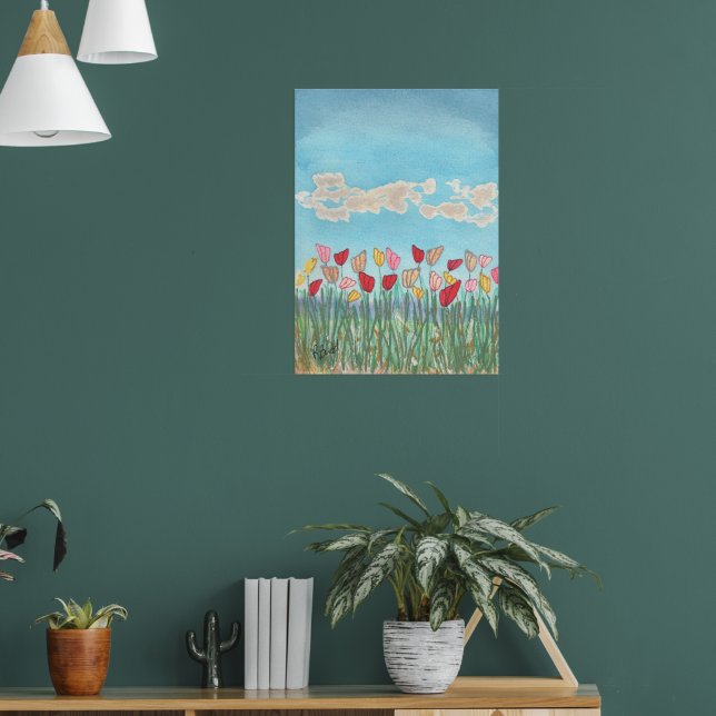 Poster Fleurs de beurre (Salon 1)