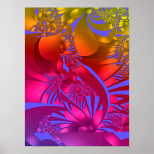 Poster Fleurs de Chakra