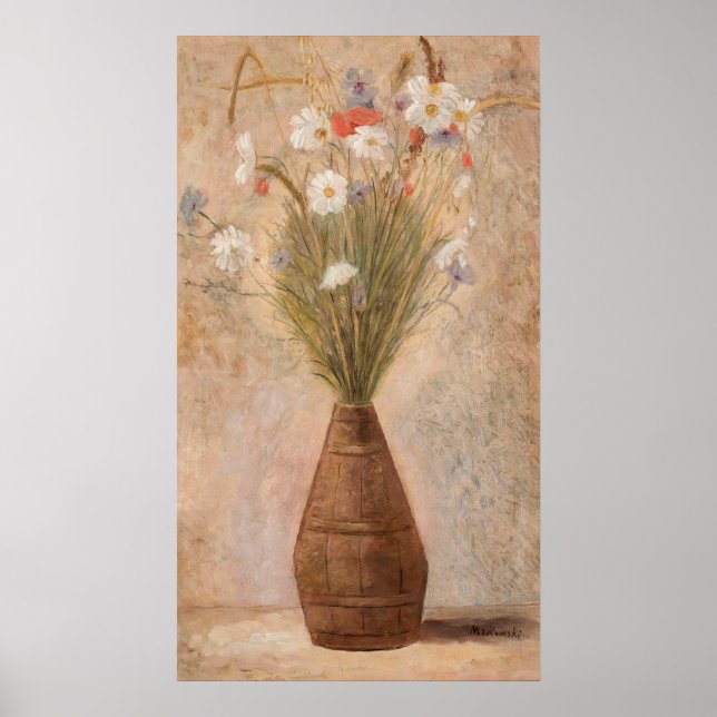 Poster Fleurs de champ | Tadeusz Makowski (Devant)
