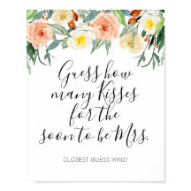 Fleurs de corail Devinez combien de baisers Fête d