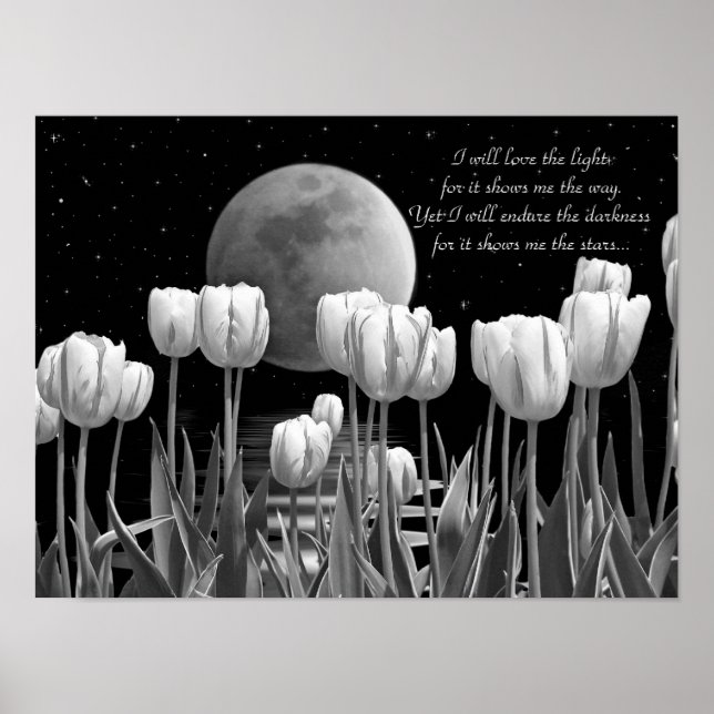 Poster Fleurs de Lune (Devant)