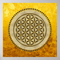 FLEURS DE VIE - Symbole de géométrie sacrée Art 2