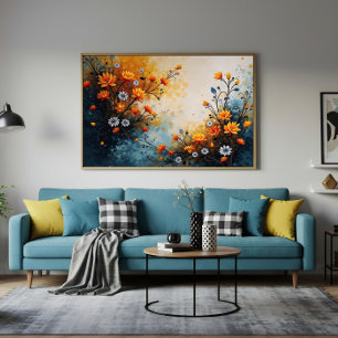 Poster Fleurs en célébration