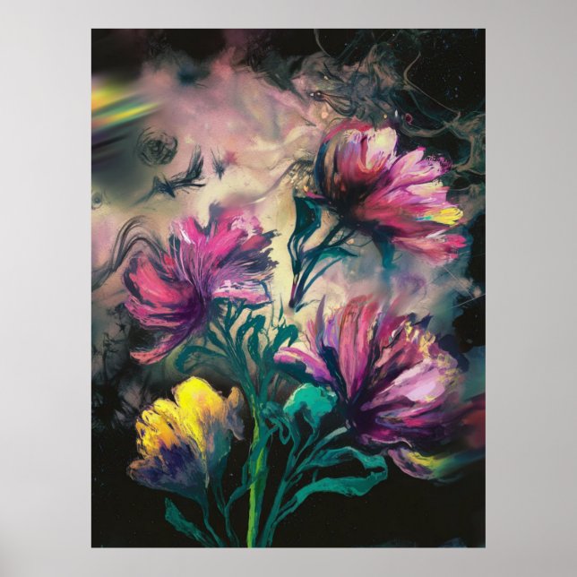 Poster Fleurs florissantes (Devant)