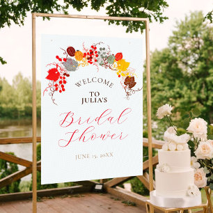 Poster Fleurs Françaises Baies Sucrées Mariage