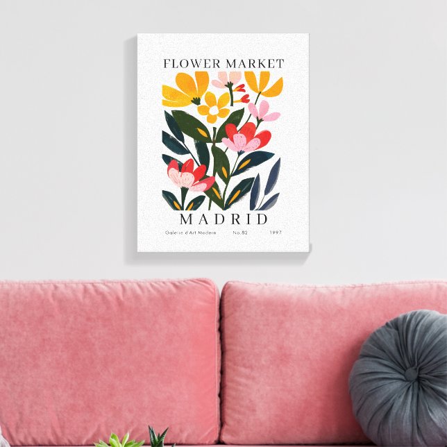 Poster Fleurs Matisse, Impression Marché Fleurs (Insitu(Salon))