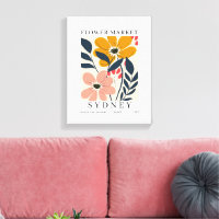 Poster Fleurs Matisse, Impression Marché Fleurs