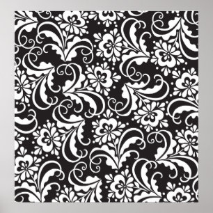 Poster fleurs populaires