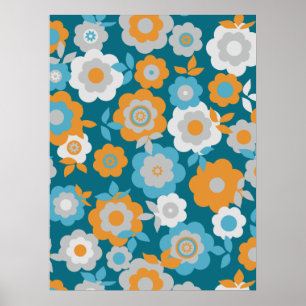 Poster Fleurs printanières d'Eilin