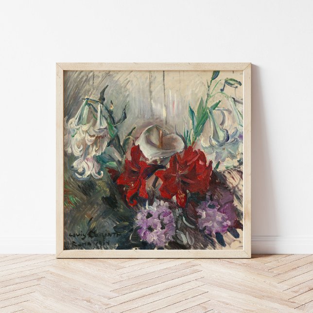 Poster Fleurs romaines | Lovis Corinth (Créateur téléchargé)