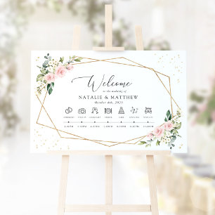 Poster Fleurs roses, Fleurs blanches, Chronologie de mari