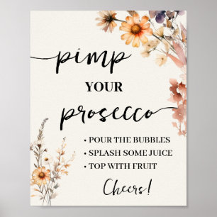 Poster Fleurs sauvages d'automne Pimp votre Mariage de po