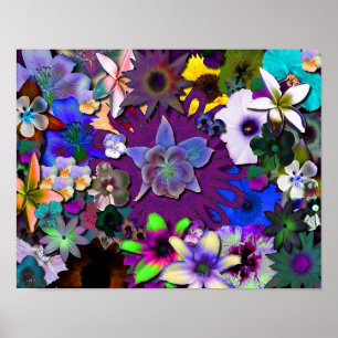 Poster Fleurs sauvages - plus petites