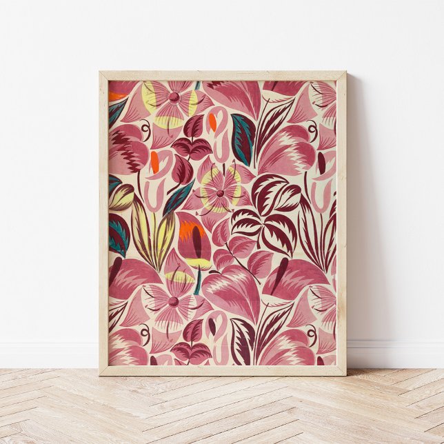 Poster Fleurs tropicales | (Créateur téléchargé)