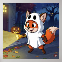 Flicker le Fox - Le fantôme d'Halloween