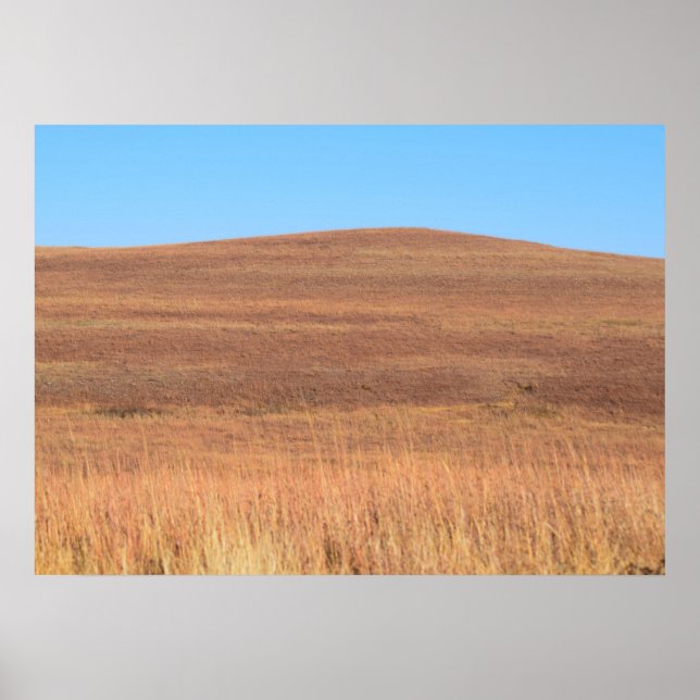 Poster Flint HIlls of Kansas poser (Devant)