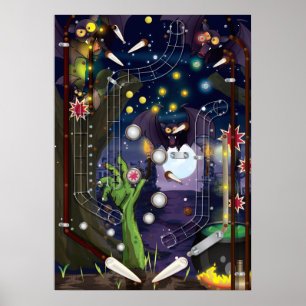Poster Flipper Pinball
