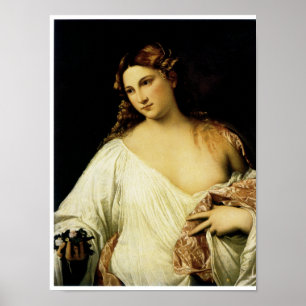 Poster Flora, par Titian