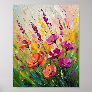 Poster Floraison cinétique de l'été