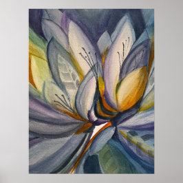 Poster Floraison estivale  