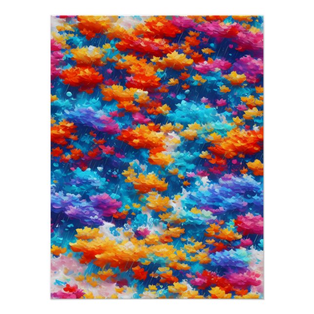 Poster floral (Devant)