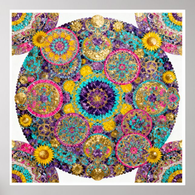 Poster Floral (Devant)