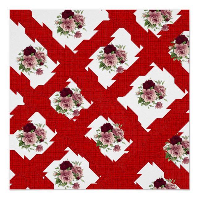 Poster floral (Devant)