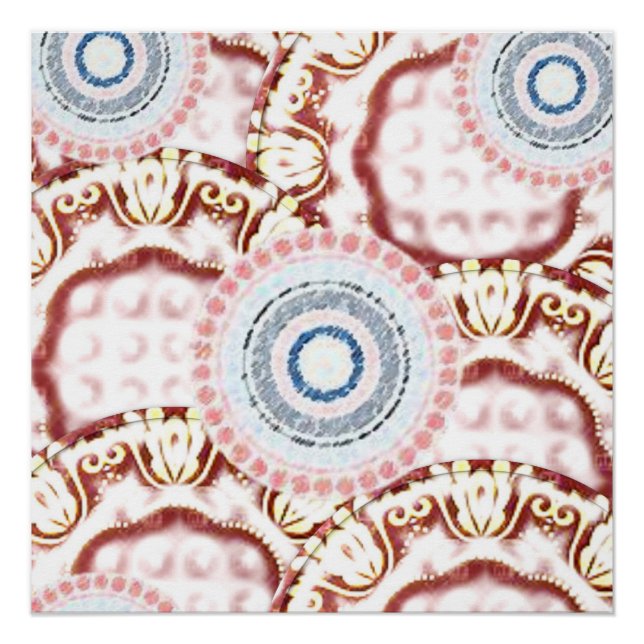 Poster floral (Devant)